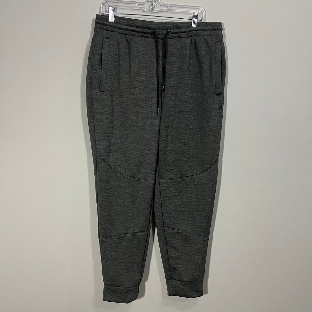 Spyder Active Mens Joggers Charcoal Gray Heather Sweatpants Large SPM7899
